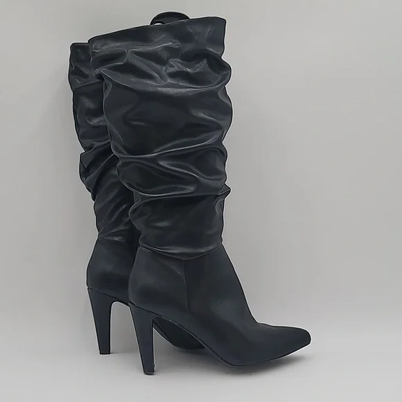 CHRISTIAN SIRIANO sz10 slouchy high heel sexy boot - Picture 5 of 8